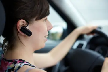 talking on the phone while driving talking on the phone while driving