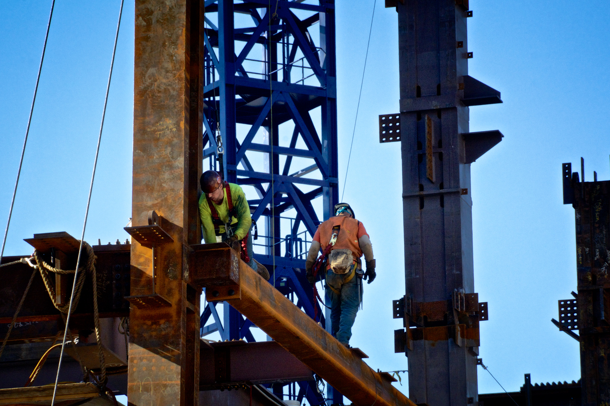 Wypadek budowlany na lotnisku w Nowym Jorku
