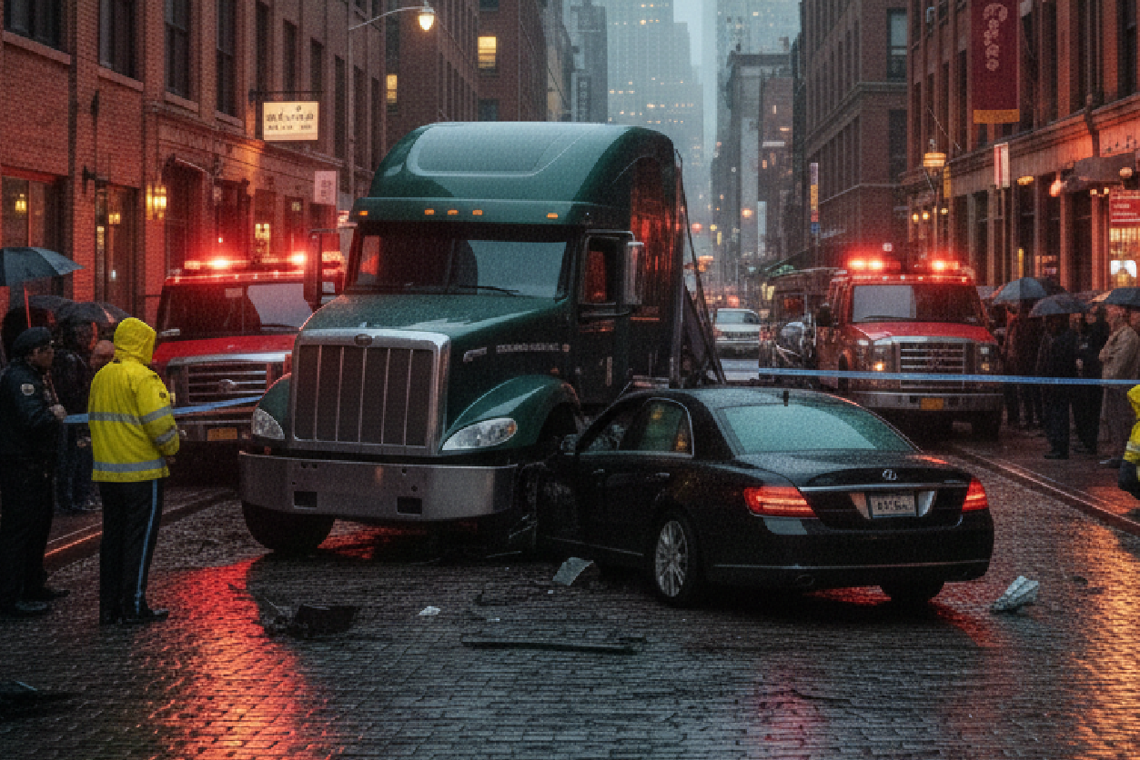 Czym jest wypadek ciężarówki typu podjazd (underride)?